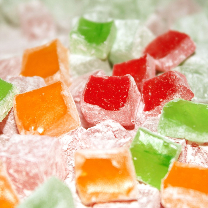  Flavored Turkish Delight With Fruit Flavor
